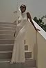 Sleeveless Knit Maxi Dress, Cream White, High Neck... #2