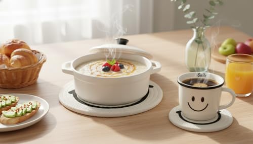Set de 6 Mugs Cerámicos Negro y Blanco 13.4oz miniatura 6