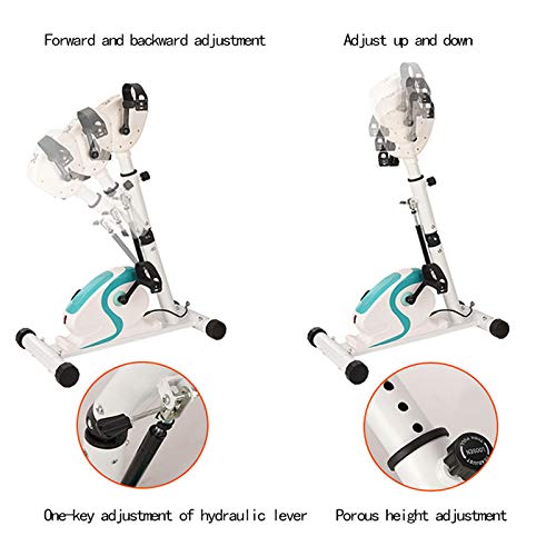 Image of Electric Pedal Portable Pedal Exercise Bike with LCD Display, Arm Leg Exerciser, Fitness Equipment for Seniors and Elderly, Leg Exercisers Exercise Bike Stepper