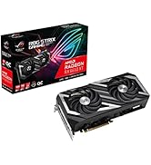 ASUS ROG Strix AMD Radeon RX 6650 XT 8GB OC Edition Gaming Grafikkarte (AMD Radeon RX 6650XT 8GB ...