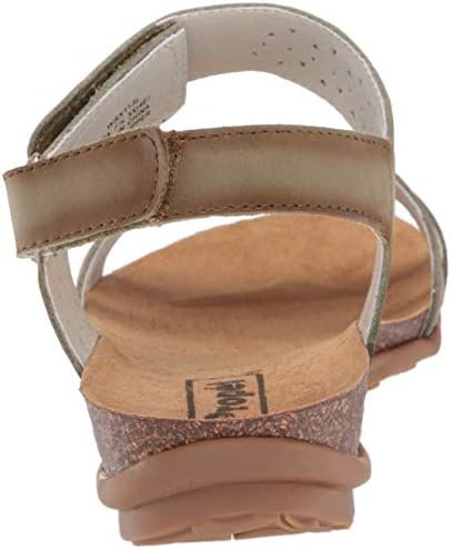 Propét Women's Farrah Sandal, Green, 9 2E US | Image 2