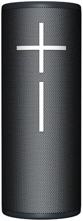 Ultimate Ears MEGABOOM 4 – mobiler, wasserdichter | Schwimmfähig, Bluetooth, 360-Grad-Sound, tiefer Bass, 20-h-Akku, 45 m Reichweite - Schwarz