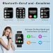 Jugeman Smartwatch Herren Damen mit Bluetooth Anrufe, 1.91" HD Smart Watch