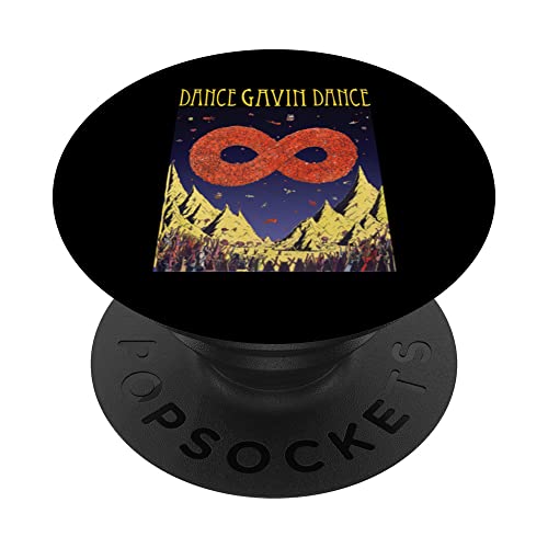 Dance Gavin Dance Mothership - Dance Gavin Dace Design PopSockets Swappable PopGrip, Black