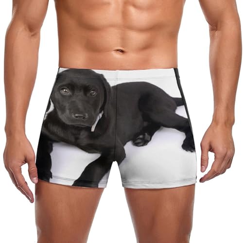Maillot de bain homme noir idéal pour la plage et la piscine