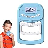 Commentaires en temps réel : augmentez votre force de préhension grâce aux capteurs de haute précision de notre entraîneur qui fournissent des lectures précises jusqu'à 180 kg en temps réel. Recevez des commentaires instantanés et améliorez votre vision de la formation.