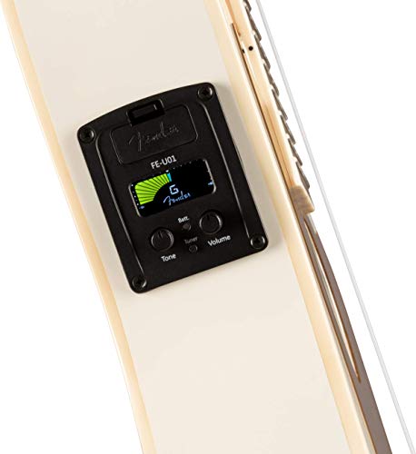 Fullerton Jazzmaster Uke Olympic White - Les Beatles, Paul McCartney, John Lennon, RIngo Starr, George Harrison Fullerton Jazzmaster Uke Olympic White – Image 8
