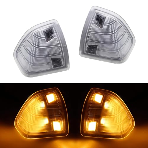 HERCOO LED Side Mirror Turn Signal Light Left and Right
