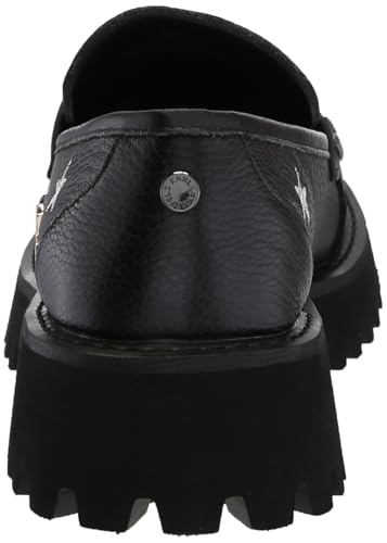 Image of Karl Lagerfeld Women's Gaston Lug Sole Loafer with Pin Embellishments