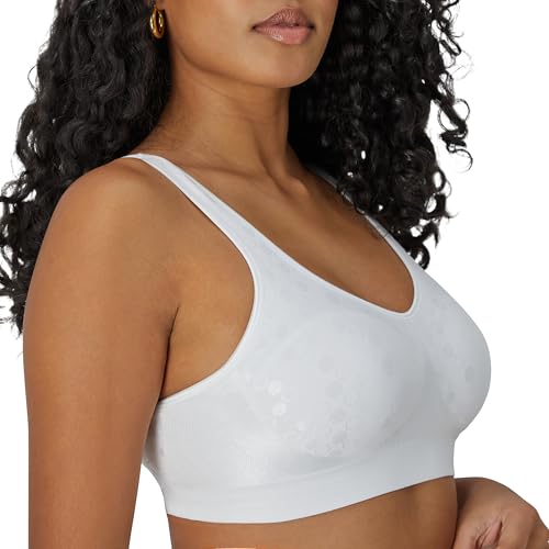 Image of Bali Women's Wireless Bras for Women - Comfort Revolution Wireless Bra - Adjustable & Supportive - Plus Size Women