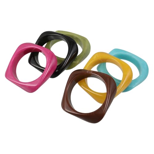 Bracelet en acrylique rétro pour illuminer vos tenues de fête et votre style quotidien
