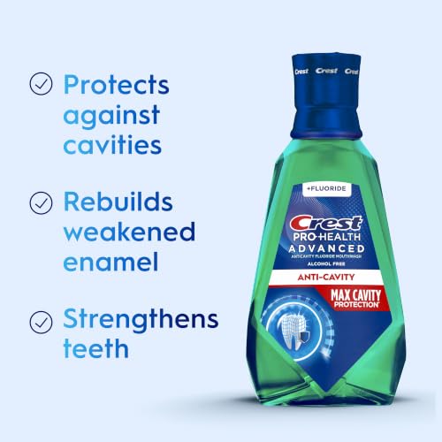 Pro-Health Advanced Maximum Cavity Protection Mouthwash - Alcohol-Free -Mild Mint - 2x1L - image 2