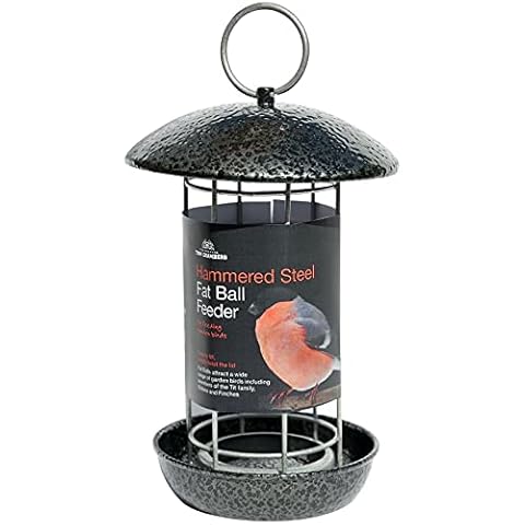Tom Chambers Hammered Steel Fat Ball Feeder Cover