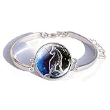 Es ist stark und haltbar, sorgen Sie sich nie um das Verblassen der Farbe oder den Fleck. Dieses Armband ist auch umweltfreundlich und das natürliche Material kann Sie vor den meisten Allergien schützen.