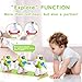 P&C Learning Toys Baby Walking Activity Remote Control Robot with Musical, Sounds, Light Interactive Early Toddlers Toy for 1 2 3 Birthday Gift