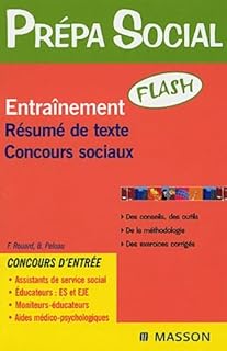 Entraînement Résumé de texte Concours sociaux