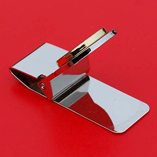 US 1937 Indian Head Buffalo Nickel 5 Cent Coin Two Tone Hinged Money Clip NEW3