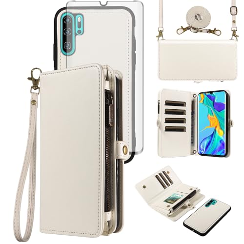 Coque Huawei P30 Pro Asuwish blanche anti-choc et ultra-fine