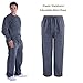 LeeHanTon Mens Fleece Jogger Pants Casual Lightweight Workout Pants Sports Pants Dark Grey Large