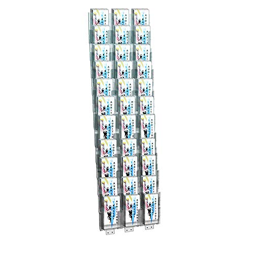 Azar 252326 36-Pocket Bifold Size Wall Mount Display