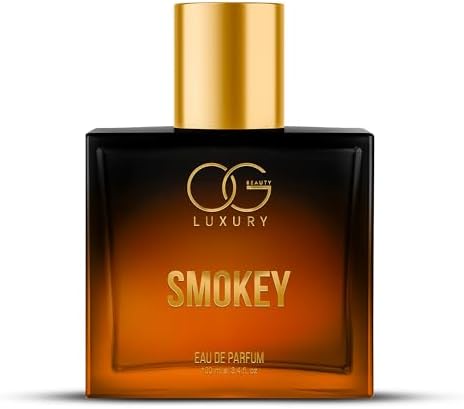 OG BEAUTY Luxury Eau De Parfum Smokey | Long Lasting Fragrance with Whiskey, Oud, Vanilla | Elegant, Sophisticated, & Travel-Friendly Perfume for Man & Women | Ideal for Gifting | 100ml