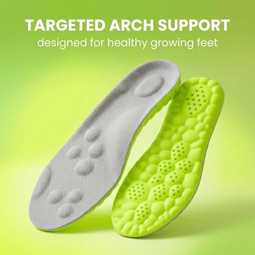 Plantillas 4D Cloud Footstr para niños y jóvenes, espuma viscoelástica miniatura 5