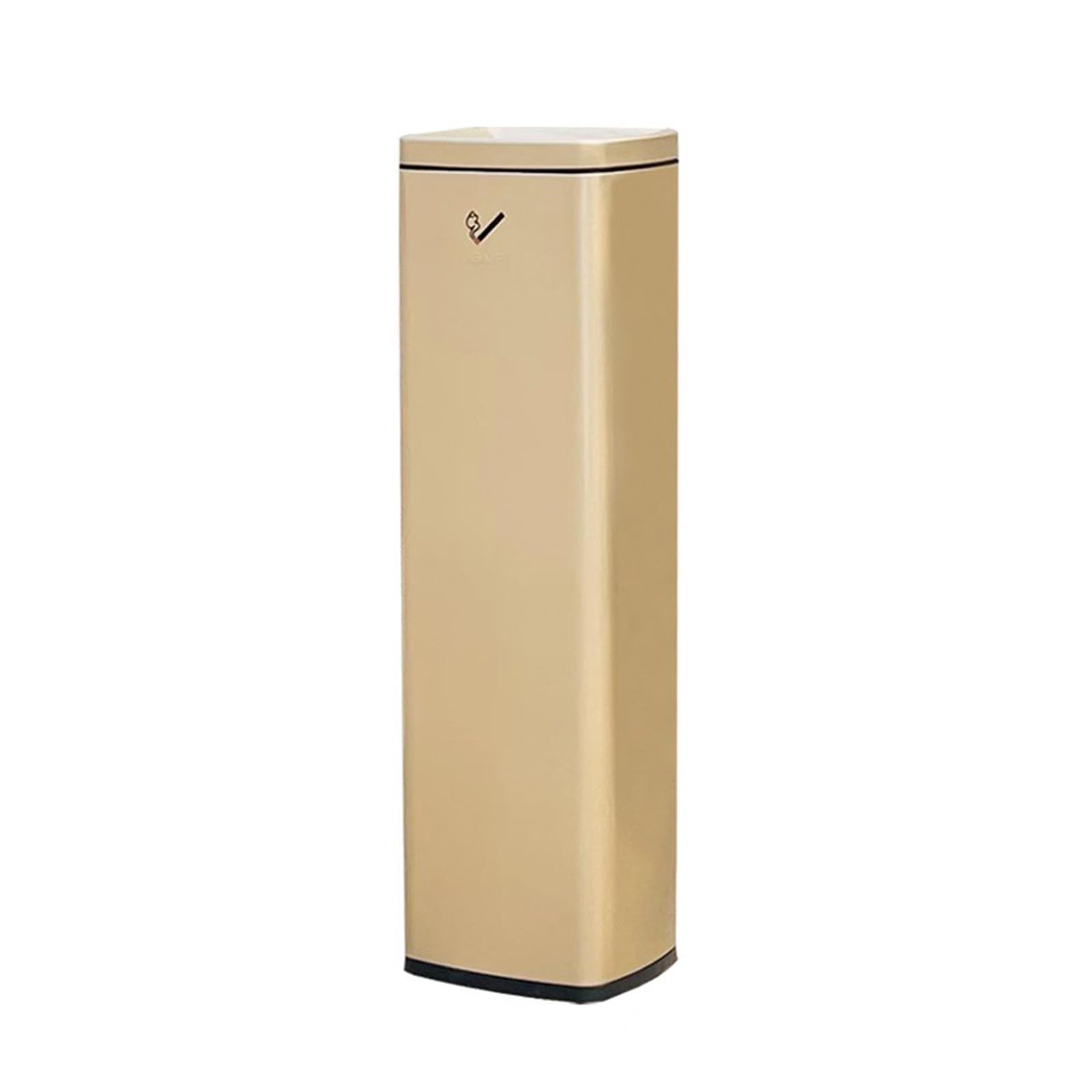 OLSKFUH Outdoor Trash Can Large Stainless Steel Standing Floor-Standing Vertical Ashtray Indoor Outdoor Vertical Ash Tray For Home Patio Cigarettes Ash Butt Classification Courty,C
