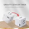 Mockery Cube Kitchen Timer Gravity Sensor Flip Cube Countdown Timer 2.6 ...