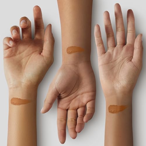 Almay 7260492013 Clear Complexion Acne Foundation Makeup With Salicylic Acid - Lightweight, Medium Coverage, Hypoallergenic, Fragrance-Free, For Sensitive Skin, 800 Caramel thumb #3