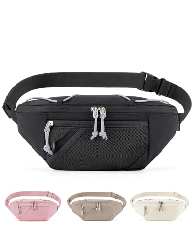 BAGSMART Roomy Waist Belt Fanny Pack w/ Adjustable Strap (Various Colors) - image 1