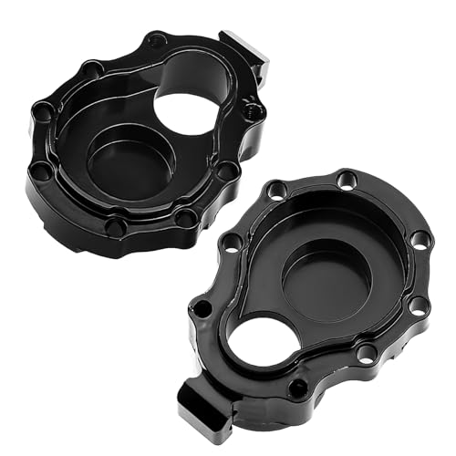 Goolsky 2 St&uuml;ck Hinterachs-C-Block-Sitz, messingbeschwert, Schwarz-Gold-Typ, Upgrade-Teile, Ersatz f&uuml;r TRX4 ferngesteuertes Autozubeh&ouml;r