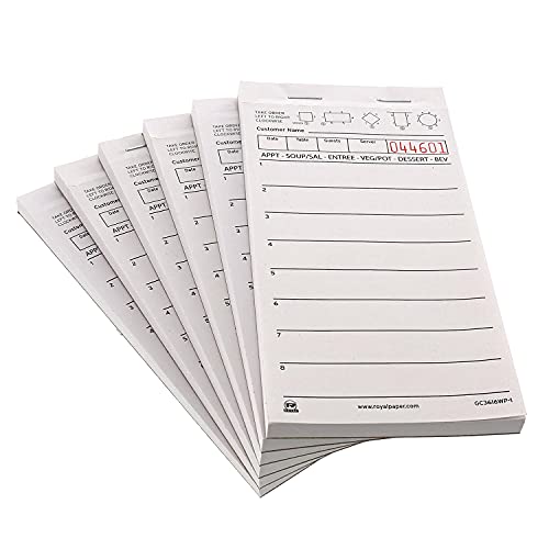 Carnet de commandes restauration sans carbone lot de 50 blocs de 100 pages - 4