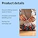 by Amazon 1 Litre Freezer Bags with Glide Closure, Pack of 20