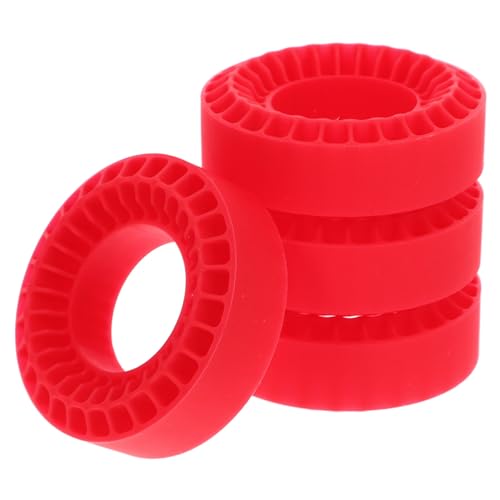 JOINPAYA 4pièces Inserts Mousse Caoutchouc Silicône pour Pneus Rc Crawler Améliorez Traction Couleur Bleue