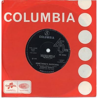 HERMAN'S HERMITS - SOMETHING'S HAPPENING - 7 inch vinyl / 45
