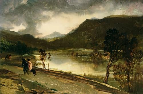 Cuadro Un lago de las tierras altas de Edwin Landseer ARToPHIIU 60x90cm