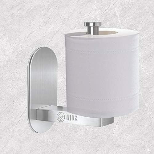 QJUZ Adhesive Toilet Paper Holder