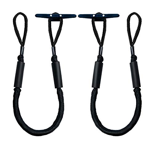Bungee Dock Lines Bungee Docking Rope Mooring Rope Bungee Shock Cords for Boat,PWC,Jet
