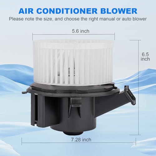 Image of HVAC Blower Motor Assembly 700236 22810567 Compatible with Buick Enclave, for Silverado Traverse, for GMC Acadia Sierra, for Saturn Outlook AC Heater Blower Motor Replacement