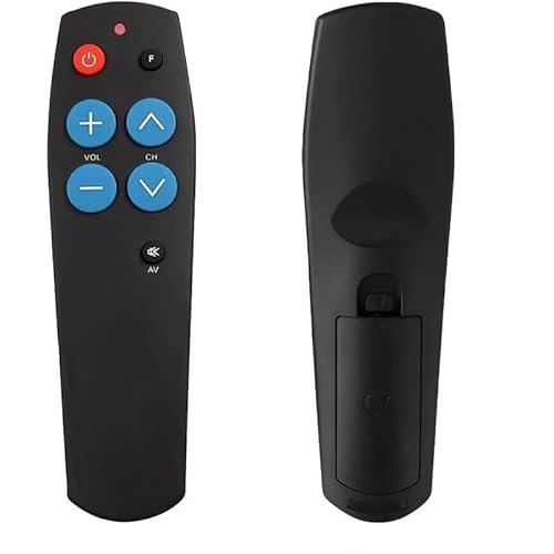 Mando a Distancia TV Universal para Personas Mayores con Botones Grandes para Televisores LG Samsung Philips Panasonic Control Remoto Fácil de Programar y Usar Regalos Control Remoto para Mayores