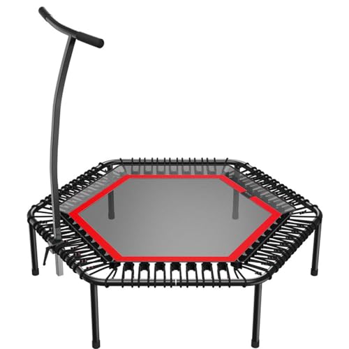 Needak Folding Hard-Bounce rebounder Black w/Stabilizing Bar - R03-05