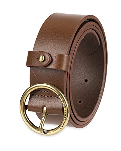 Levi's Women's Casual Leather Belt, Tan, Medium #TOP6