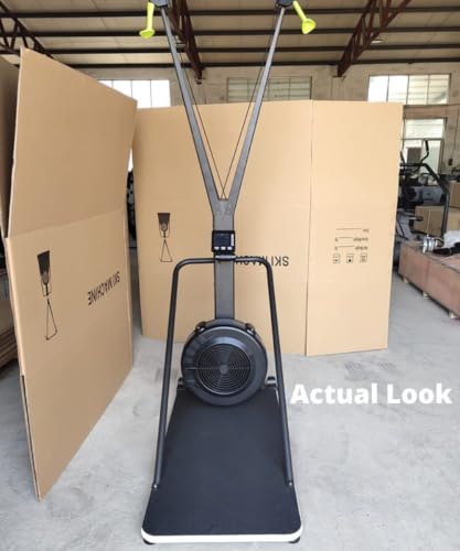 Image of Let's Play Ski Machine, Rowing Machine for Full Body Workout At Home Gym Air Rowing Machine for Exercise with Floor Stand
