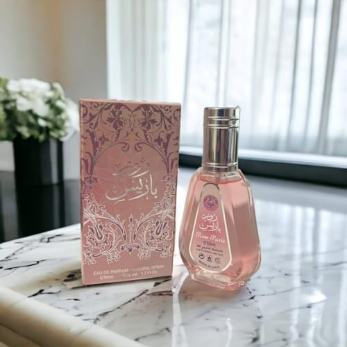Rose Paris 50ml Perfume Spary a feminine floral fragrance with fragrant roses and fruity accents Hafsa Arabian Fragrances Ltd