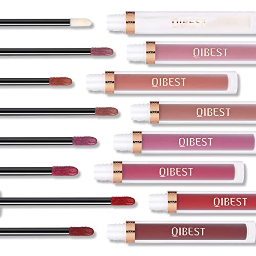 Qibest NO:Q-L01 7Pcs Matte Liquid Lipstick + 1Pcs Lip Plumper Makeup Set Kit thumb #7