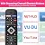 NH500UP Replace Remote Compatible with Philips TV Remote Control with Pink Glowing Cover for NH500U NH500UW NH503UP with Battery for Philips Smart TV Remote