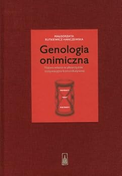 Hardcover Genologia onimiczna [Polish] Book