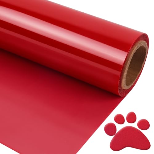 TORC Vinil de Transferência de Calor Red Puff Vinyl 12