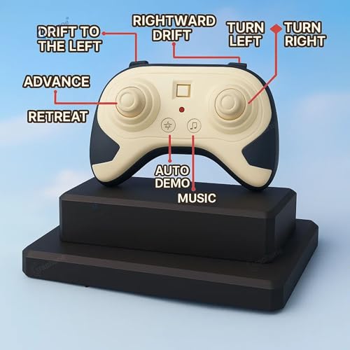 Image of GRAPHENE 4X4 Remote Control Drift Stunt Car 4WD Racing Fall Resistant RC Car 360 Rotating Dual Sided Climbing High-Speed Tumbling Cross-Country Battle Off Road Rechargeable Adults Boy Girl