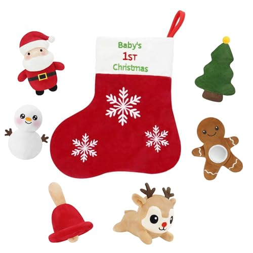 Finebee Sensory Christmas Plush Toy Set